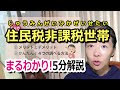 【2025年最新】住民税非課税世帯とは？年収やメリット・デメリット、調べる方法を複数紹介。働く年金受給者もツールで判定