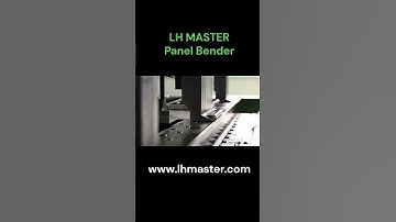 Precision Upward Arc Bending 2 | LH Master Panel Bender Demo #panelbender #metalbender #cnc #machine