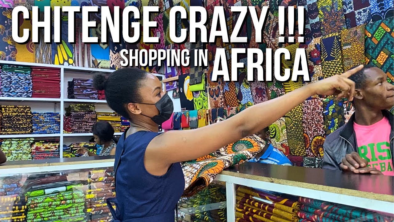 COME FABRIC SHOPPING WITH ME @ Comesa Market, Lusaka, Zambia || Africa Travel Vlog