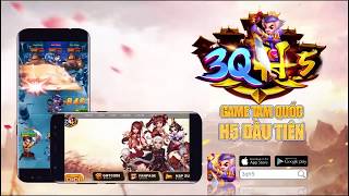 3Q H5  GAME TAM QUỐC H5 ĐẦU TIÊN TRÊN MOBILE -  Đấu Zúúú không đấu sức! à quên Đấu Trí không đấu screenshot 1