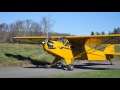 1941 Piper J3 Cub Aircraft Review with Flight in NorthEast