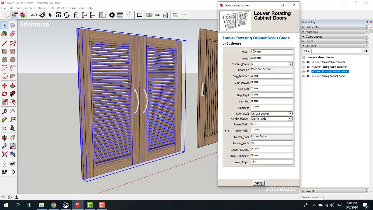 Louver Door | China Custom Door Manufacturer