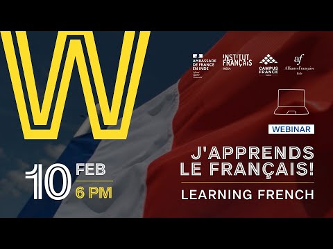 Learning French/ Webinar 2022