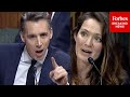 I Understand You Hate The President Josh Hawley Mercilessly Grills Professor Over Injunctions I Understand You Hate The President Josh Hawley Mercilessly Grills Professor Over Injunctions