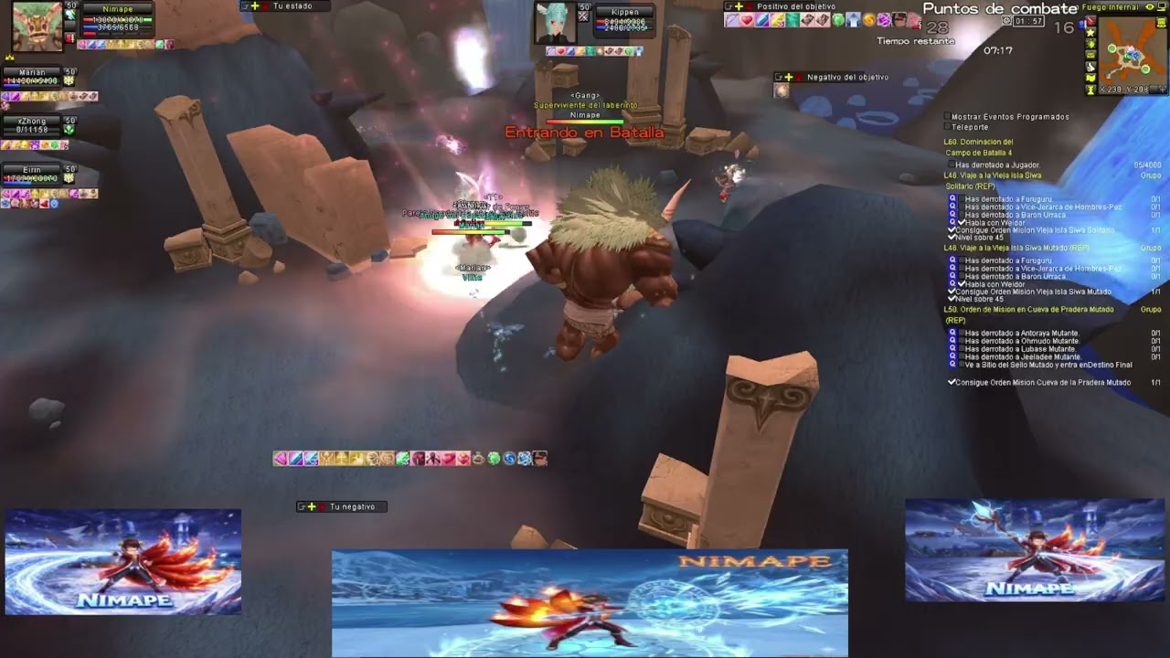 Grand Fantasia Memories Classic - Arena de Fuego 50 - Mago Brujo