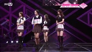 Woollim Entertainment Produce 48 Ah Choo And Bad Mirrored Choreography