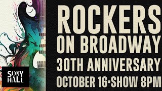 Rockers On Broadway Performing at Sony Hall in NYC on October 16, 2023