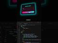 Amazing CSS project #coding #shorts #viralvideo