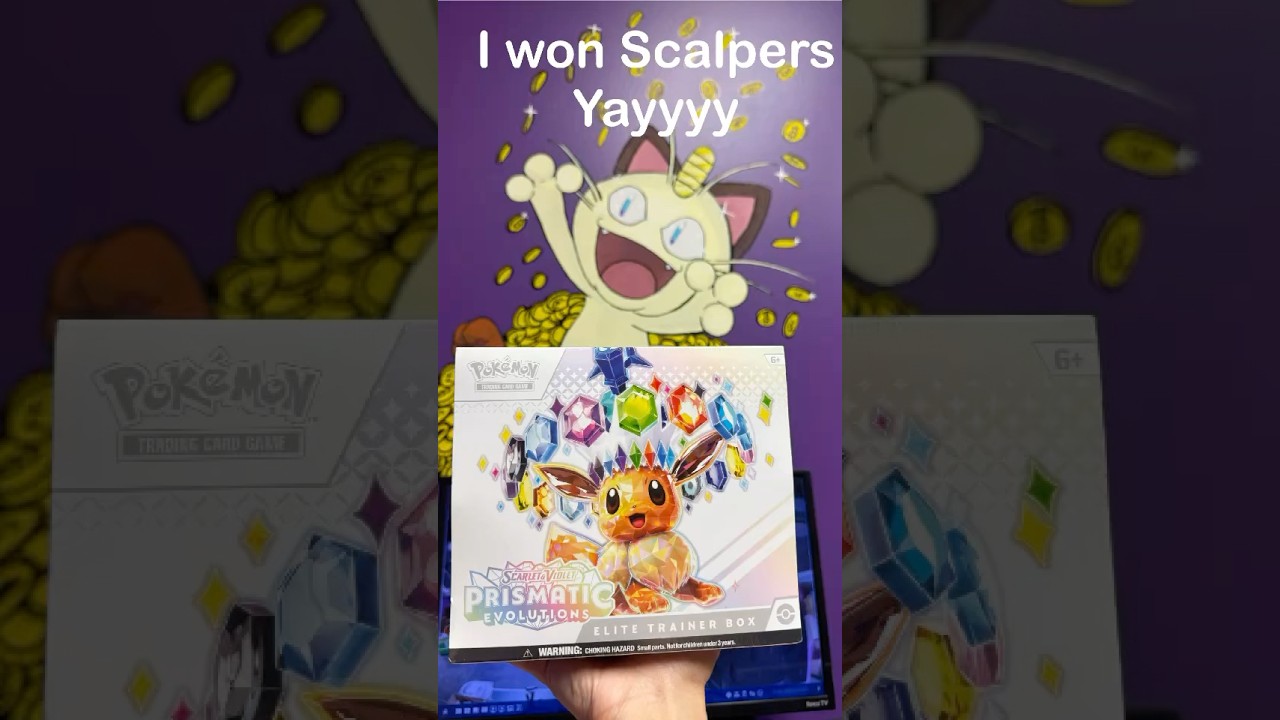 I got my first prismatic ETB 