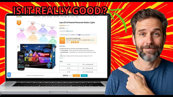 Lepro E1 AI Permanent Outdoor Lights Review 2026 Best Smart Eaves Lighting Setup