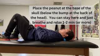 Suboccipital Release with Lacrosse balls