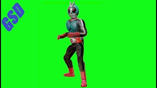 Kamen Rider Green Screens