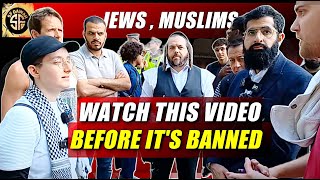 Watch it Before It's BANNED! Jews Lady & Zeeshan  Speaker's corner
