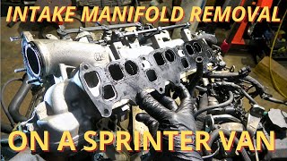 Intake Manifold Replacement On A Mercedes Sprinter Van