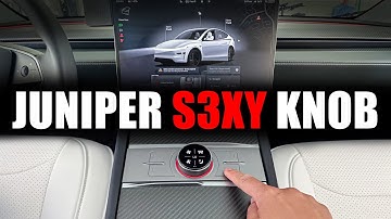 Nieuwe 2026 Model Y Juniper S3XY Knob volledige review / Beste Tesla-accessoires van het jaar! #t...