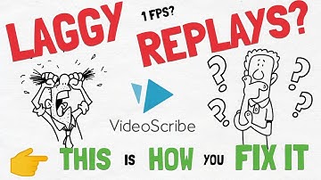 Why Is My VideoScribe Replay So Slow and Laggy? (TIPS ON HOW TO FIX IT)