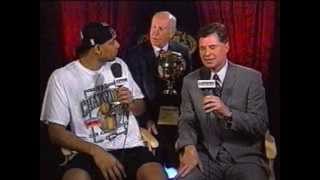 Tim Duncan - 1999 NBA Championship Interview (ESPN)