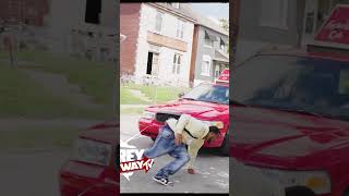 DJ SOSA Gets Threw Off A Cab At A Video Shoot In St.Louis Mo