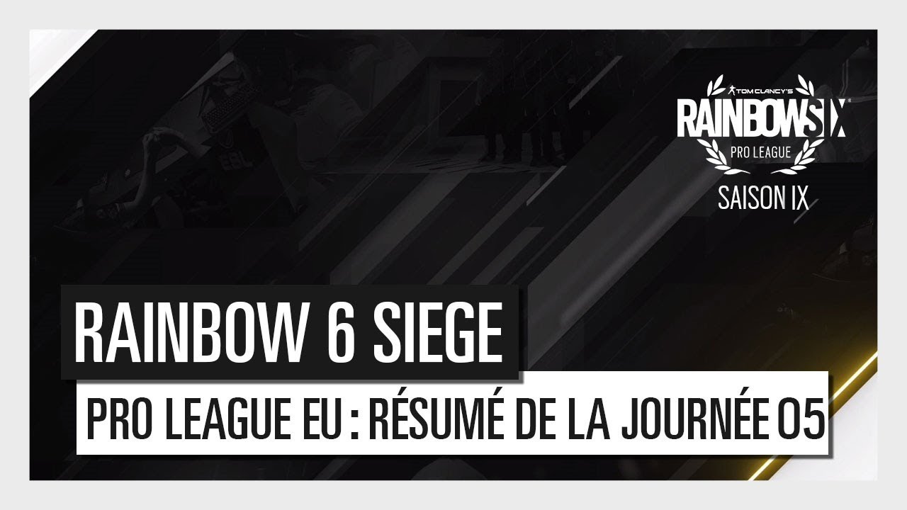 Pro League EU Saison IX - Résumé de la journée 05. [VF]