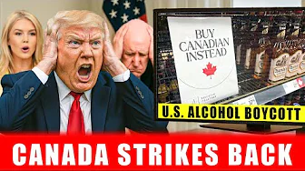 Canada’s Alcohol BOYCOTT ERUPTS After Trump–Carney Meeting and “51st State” Remark