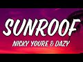 Sunroof  nicky youre  dazy lyrics