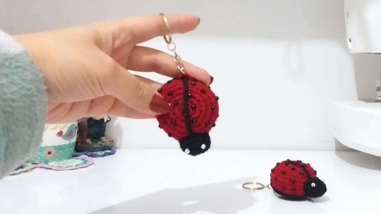 مداليه دعسوقه🐞 كروشيه اميجرومي