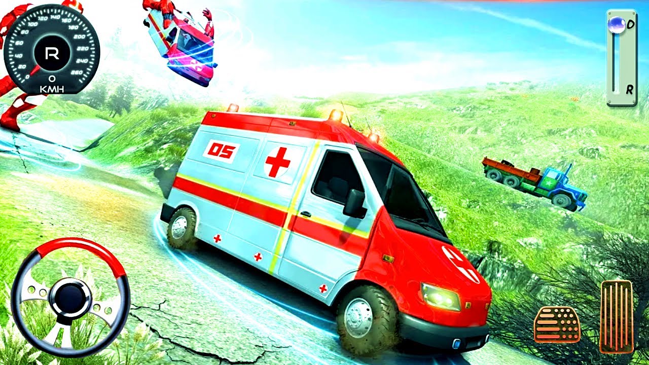Ambulance Robot Transformation Game 2020 - US Army Hero Doctor Rescue - Android GamePlay