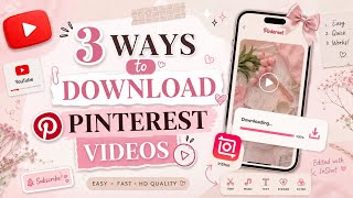 How to download Pinterest video 💗✨ screenshot 5