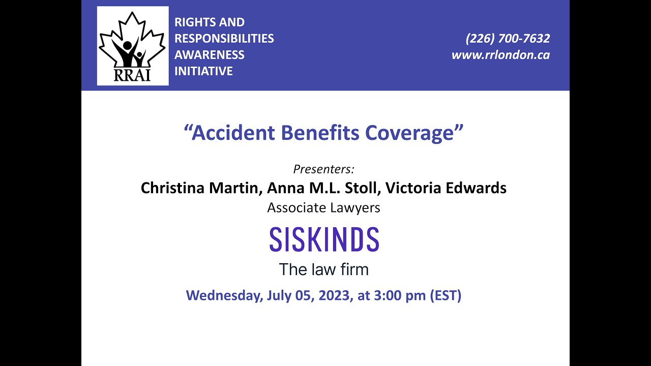 Accident Benefits Coverage