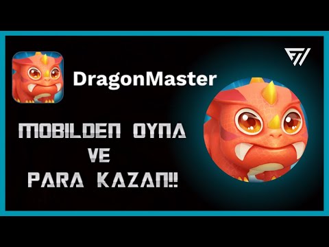 DRAGON MASTER! MOBİLDEN OYNA VE PARA KAZAN! DETAYLAR VİDEODA! 5X NFT ÇEKİLİŞİ!