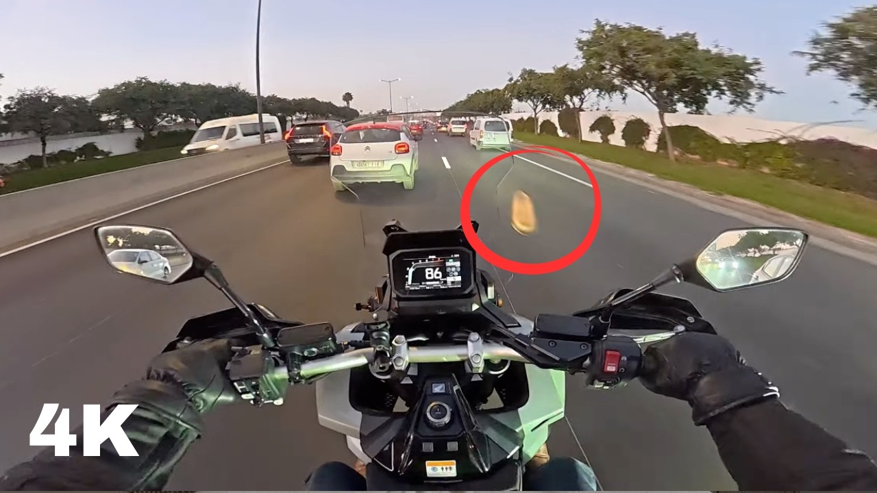 Late for Work on My X-ADV 750 – Casablanca 4K Ride