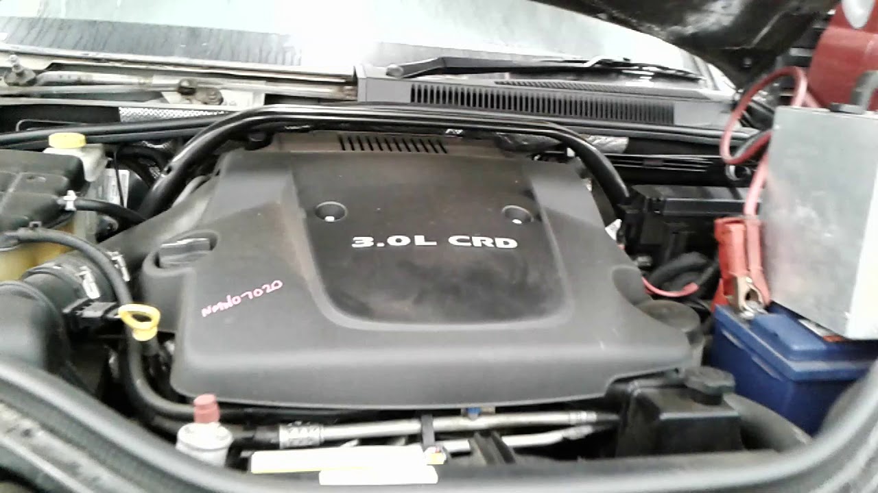 2008 JEEP GRAND CHEROKEE 3.0DT ENGINE TEST NMW07020 - YouTube