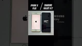 IPHONE 8 Plus vs SAMSUNG Galaxy A17 - Ultimate Speed Test 😨#shorts
