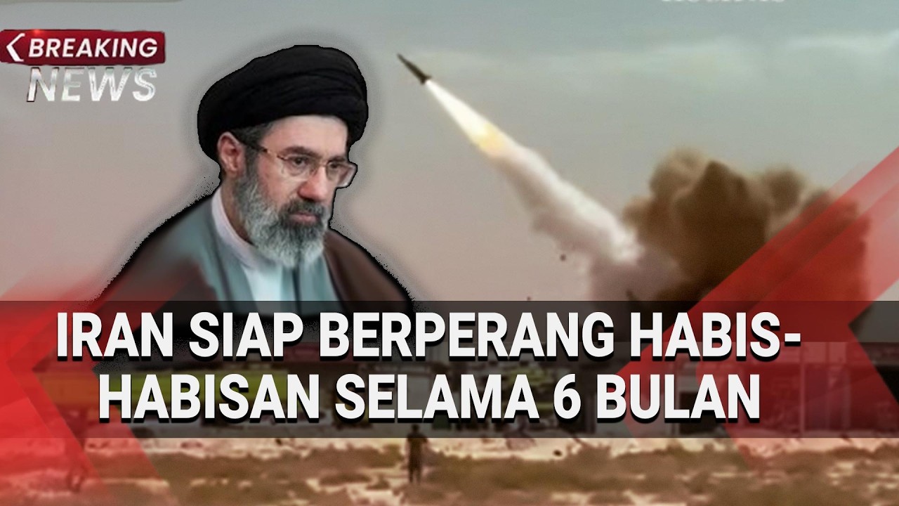 Iran Siap Berperang Habis-habisan Selama 6 Bulan