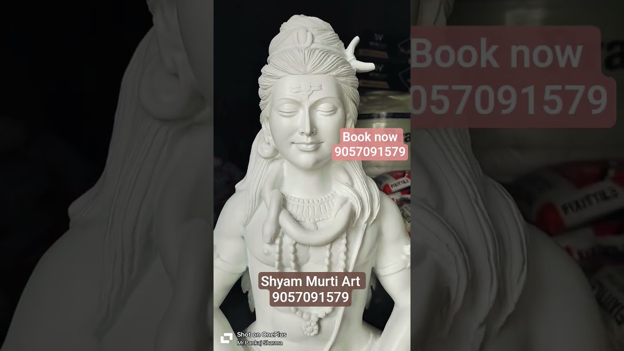 white marble meditation lord shiva statue price | shiv shadhna murti for worship | 