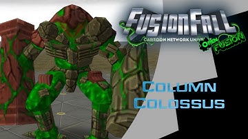 Column Colossus (Unused Monster) - FusionFall