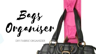 Diy Days: Bags Organizer + Organizing Shoes, Scarfs, And Belts !!
