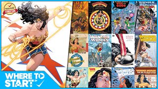 Where to Start Reading Wonder Woman Comics |  Best Wonder Woman Comics in Collected Editions!
