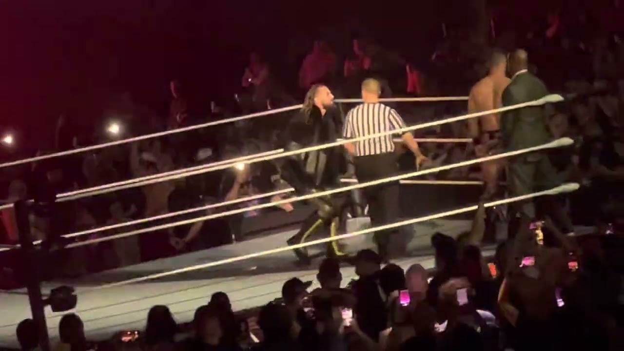 Seth Rollins entrance live - WWE Supershow 6/4/2023