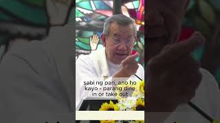 The Eucharist Is Both A Dine In and A Take out Experience