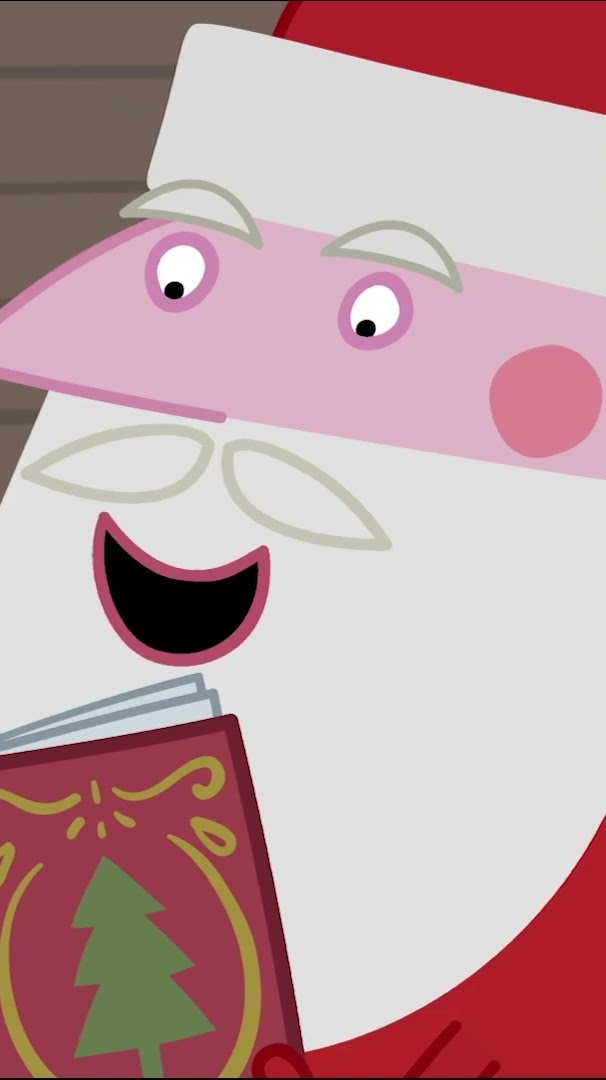 Peppa conoce a Papá Noel?? #LosCuentosdePeppalaCerdita #Shorts