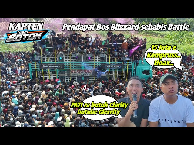 BLIZZARD Kapten Team Sotok Kasih Paham ke Sound Sultan 🔥 ternyata 15 jutanya HOAX class=