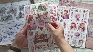 Обзор посылки из скрапмагазина Fantasy | Покупки для скрапбукинга
