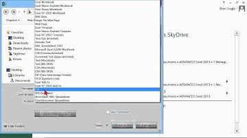 Microsoft Office Excel 2013 Tutorial: Exporting Data from Excel | K Alliance