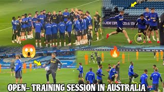 FULL TRAINING! Chelsea Open Training At Allianz Stadium,Sydney🇦🇺 On Pre-Season Tour.