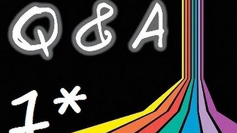 Questions & Answers - MW3 - Episode 1