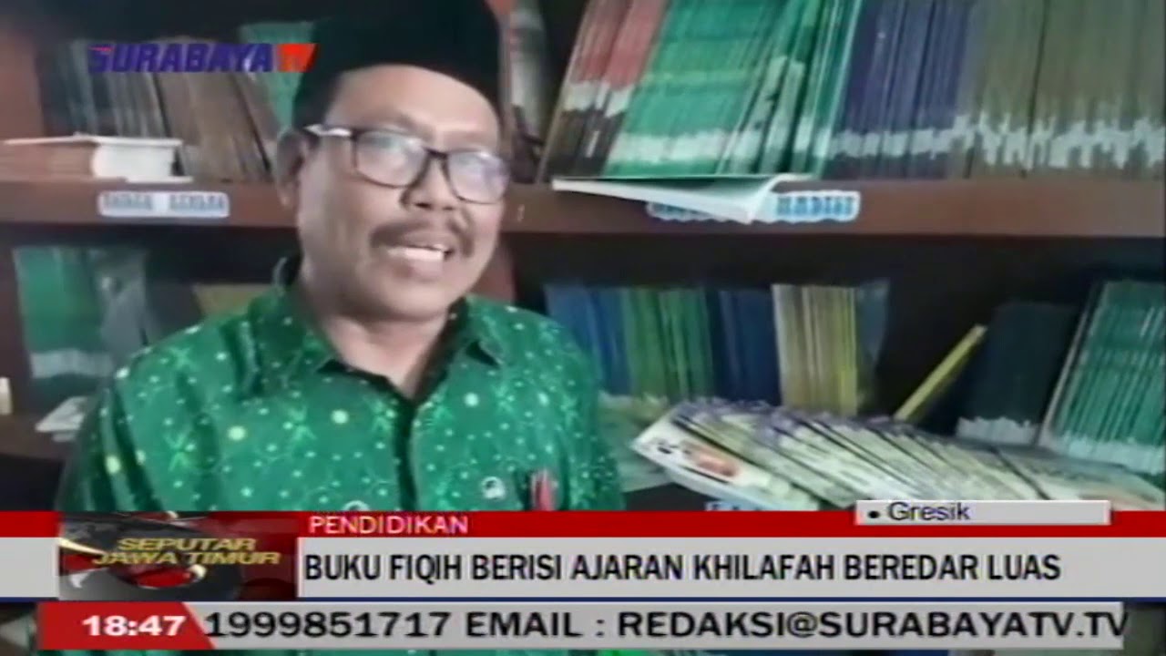 SEPUTAR JATIM – BUKU FIQIH BERISI AJARAN KHILAFAH BEREDAR LUAS