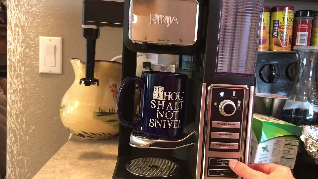 Ninja Coffee Bar Flat White - YouTube