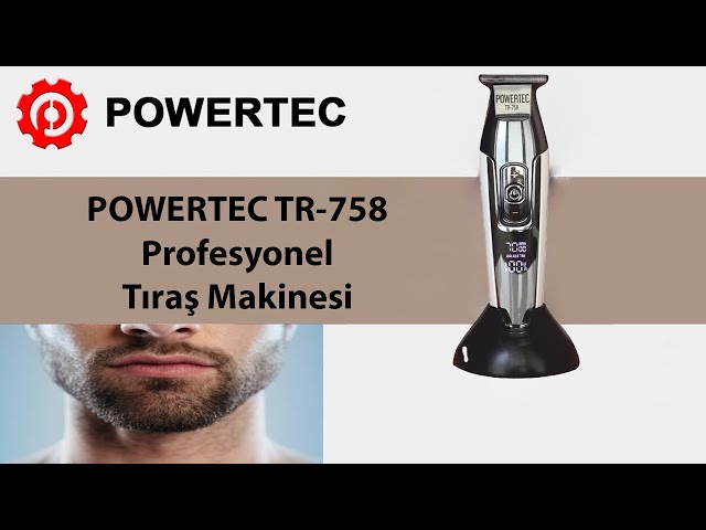 Powertec TR-758 Profesyonel Tıraş Makinesi - YouTube