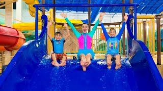 Vlad und Niki - Familienurlaub im Indoor-Wasserpark-Resort